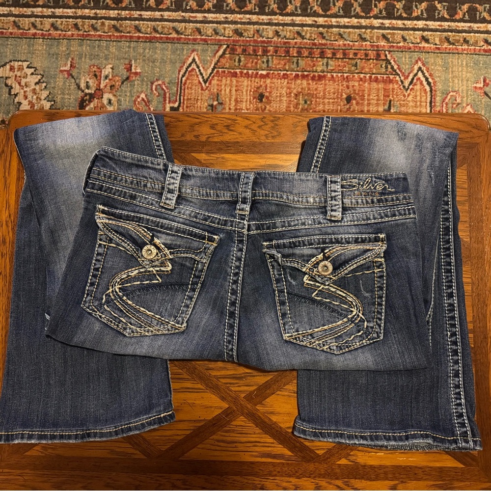 Silver Women’s Bootcut Jeans, Size 33 x 36